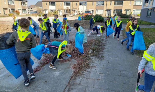 leerlingen aan de slag 't Look